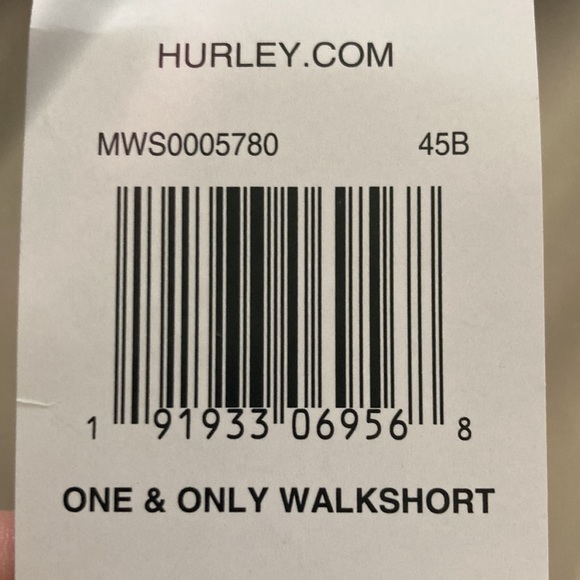 Hurley Mens shorts - Navy color - 32 Waist - Picture 5 of 5